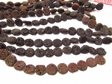 Indonesia Lava braun porös leicht coins 20mm