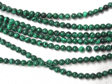 Malachit Kugeln 4mm