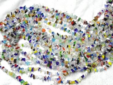 Recyclingglas Splitter Farbenmix