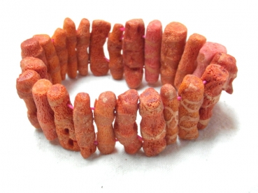 Schaumkoralle Armband Äste ca. 30mm breit