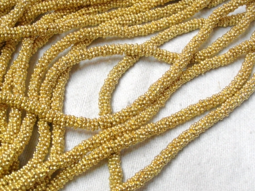 Zamak vergoldet, 150 sternförmige Spacer 5mm, 50g