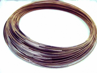 Wechselschmuck Reifen 45cm Edelstahl bronze eloxiert