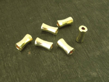 Zamak vergoldet, 40 Trommeln 12x5mm, 50g