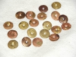 10 Stück Bronze Spacer Scheiben 16-18mm