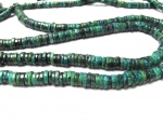 Chrysokoll Räder 6x3mm