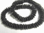 Pulverglas Scheiben schwarz
